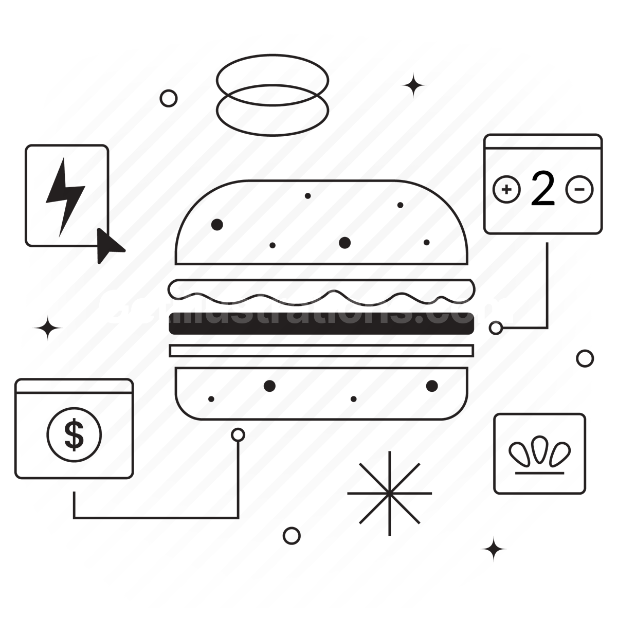 Food and Cuisine  illustration